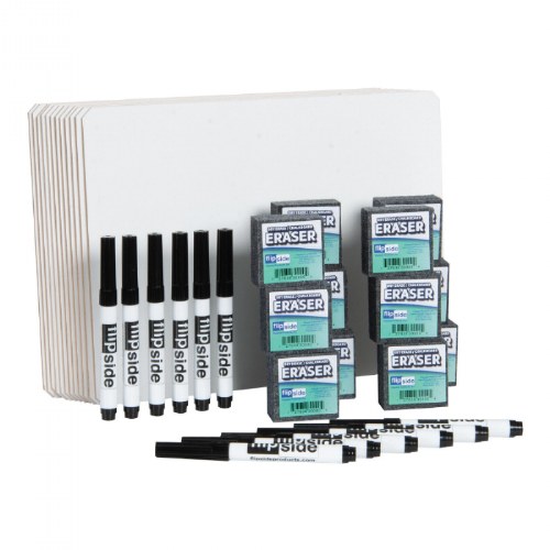 Classroom Dry Erase Board Set 9"x12" - Set of 12