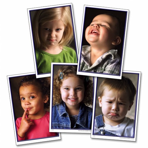 Exploring Different Emotions Learning Cards for Children