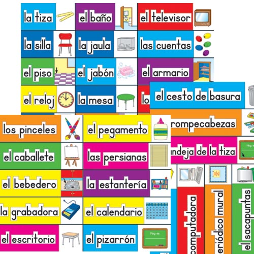 classroom-labels-spanish