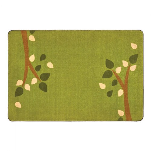 Kaplan® Branching Out Carpet - 4' x 6' Rectangle - Green