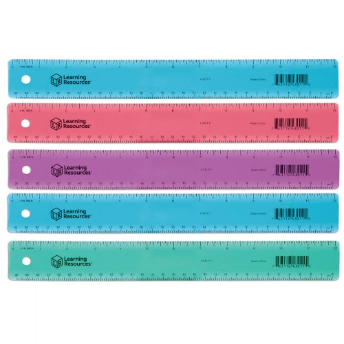 UltraFlex™ SAFE-T® 12" Rulers - Set of 5