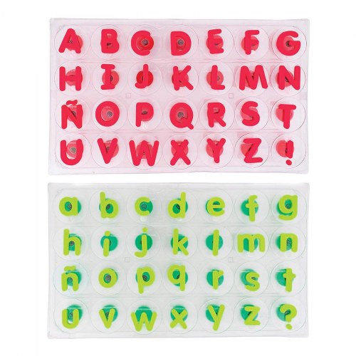 Giant Alphabet Stampers - Uppercase & Lowercase Letters