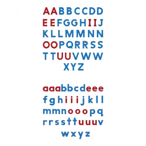 AlphaMagnets Uppercase and Lowercase Class Set - 126 Pieces