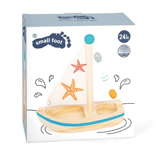 Sensory Boat Wooden Toy Sailboat Made In Usa Walmart Com Tender