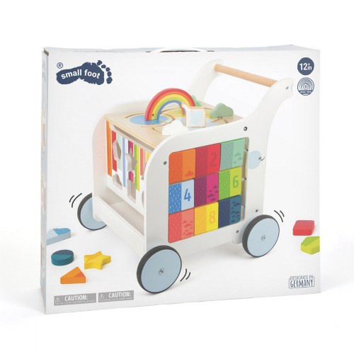 Wooden Elephant Baby Walker and Activity Center