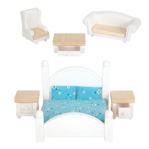 Iconic Complete Doll House Playset with Furniture