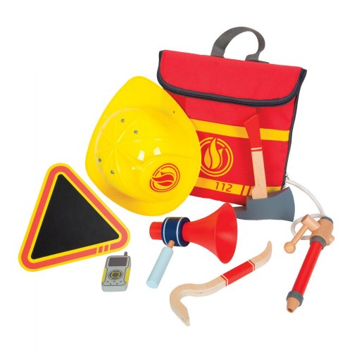 Fire Brigade Backpack Playset