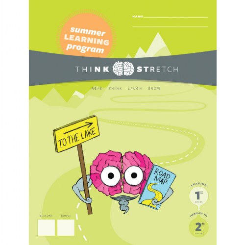 ThinkStretch Grades 1 - 2 Summer Workbook and Parent Guide - Each