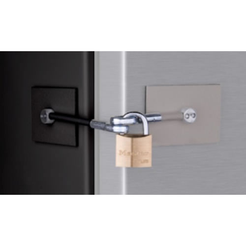 Refrigerator Door Lock Kit - Black / Gray