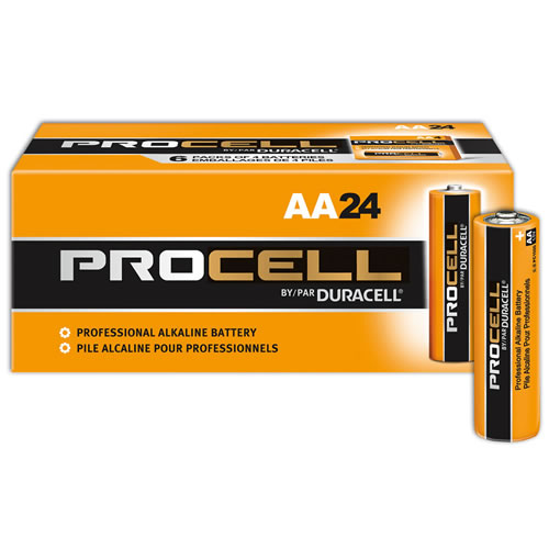 Duracell® Procell AA Alkaline Batteries - 24 Pack