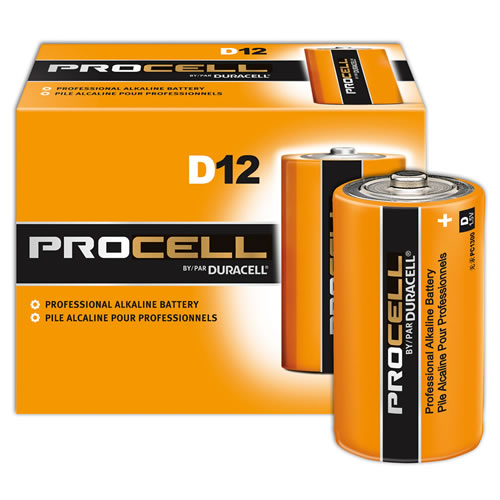 Duracell® Procell D Alkaline Batteries - 12 Pack
