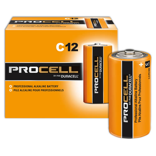 Duracell® Procell C Alkaline Batteries - 12 Pack