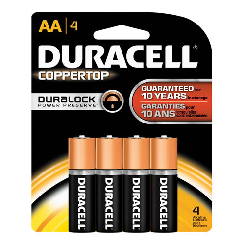 Duracell® Coppertop Batteries