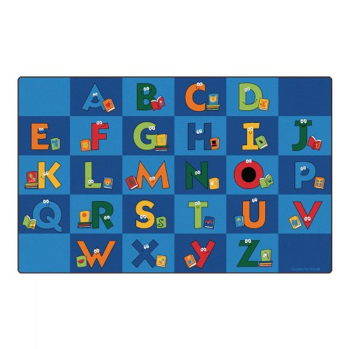 Reading Letters Rug - Rectangle