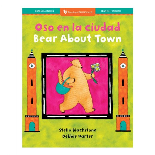 Bear About Town Board Book - Spanish