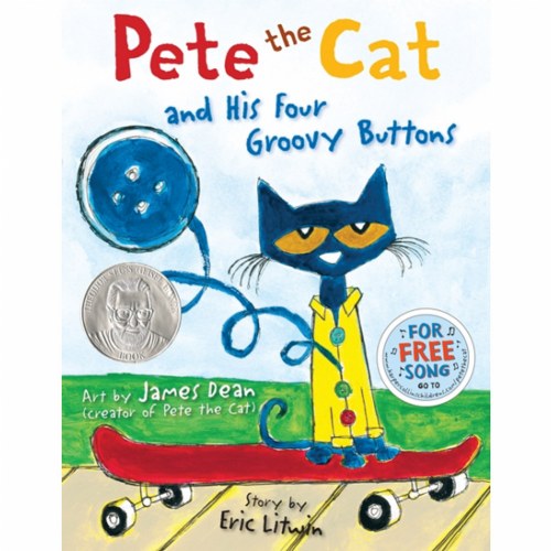 Pete the Cat and His Four Groovy Buttons - Hardback