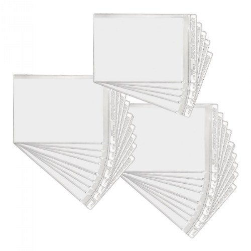 Self-Adhesive Pocket Labels - 4" x 6" - Set of 25