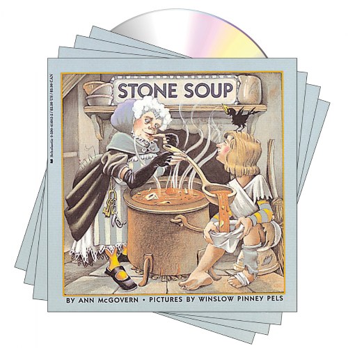 Stone Soup - 4 Paperback Copies and an Audio CD