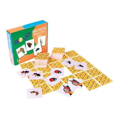 Bug-tastic Memory Match Game