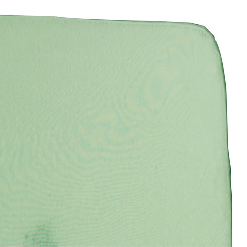 Cotton Compact Size Crib Sheets - Green - Set of 4