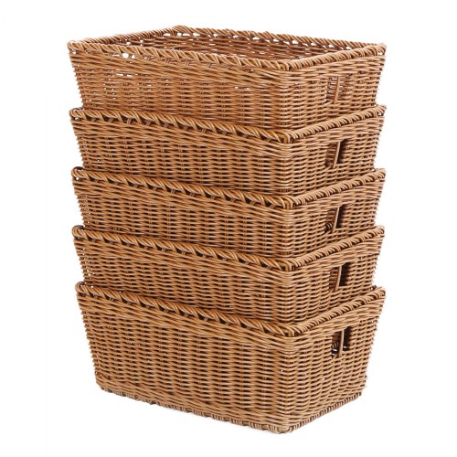 Washable Wicker Baskets - Small - Set of 20