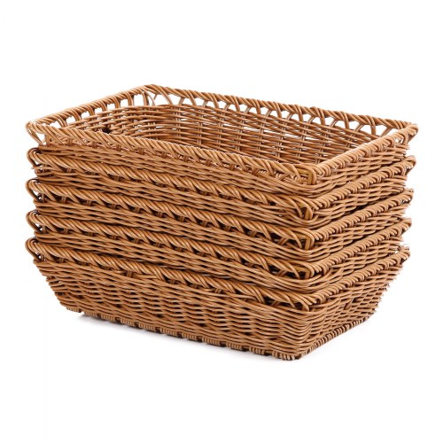 Washable Wicker Basket - Shallow