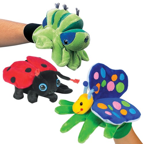 Bug Glove Puppet Set (Set of 3)