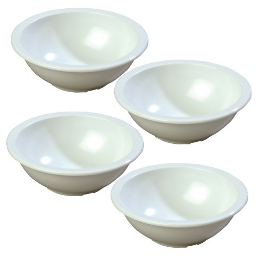 16 oz. White Serving Bowl - Set of 4