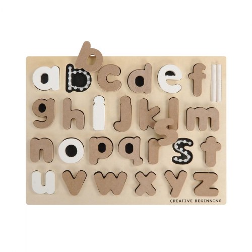 Chalkboard-Based Alphabet & Number Puzzles