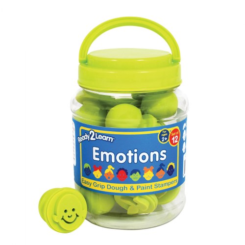 Easy Grip Emotion Stampers - 12 Pieces