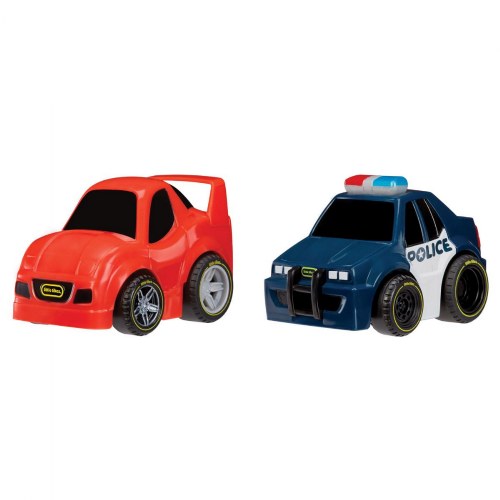 High Speed Pursuit Crazy Fast Pull-Back Vehicles - Set of 2