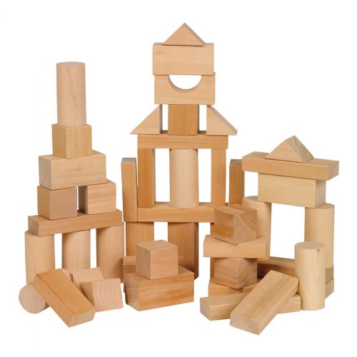 Small Wooden Blocks - Assorted Shapes