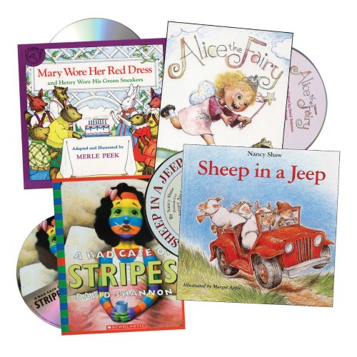 Just Image Books and CDs - Set of 4