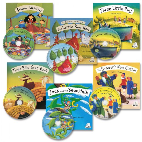 Fairy Tale CD and Books - Set of 6