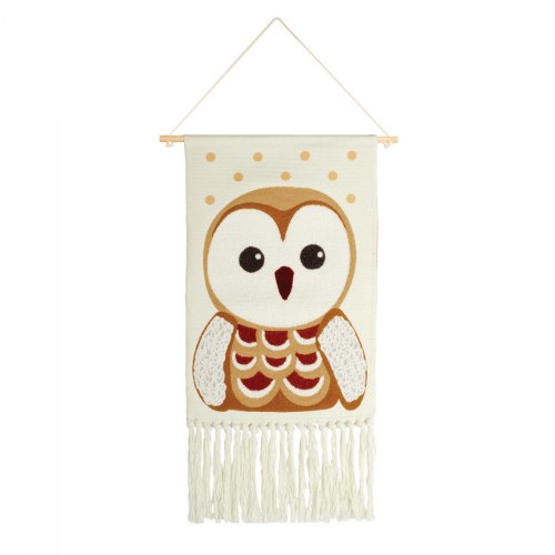 Owl Woven Tapestry