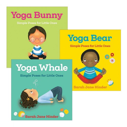 Yoga Books - Simple Poses for Little Ones Board Books - Set of 3