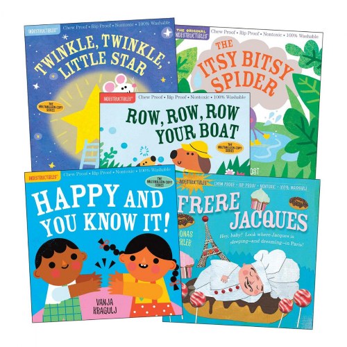 Indestructible Nursery Rhymes Books - Set of 5