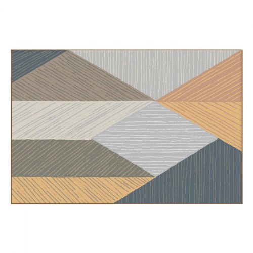 Sense of Place Geometric Carpet - Neutral - 8' x 12' Rectangle