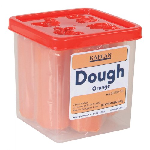 Kaplan Dough - 1.98 lb Container - Orange