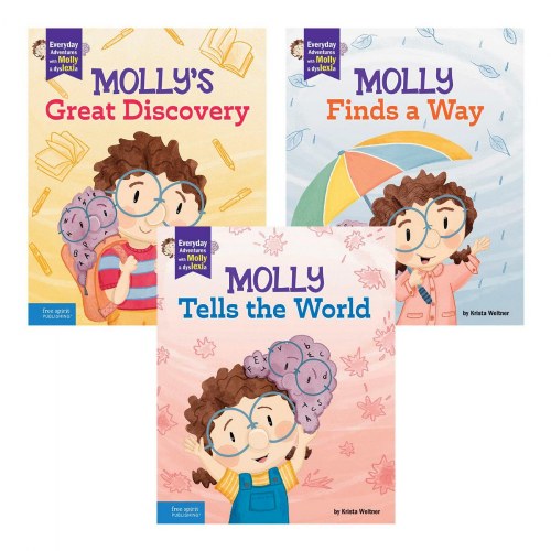 Molly and Dyslexia Series -  Set of 3 Books