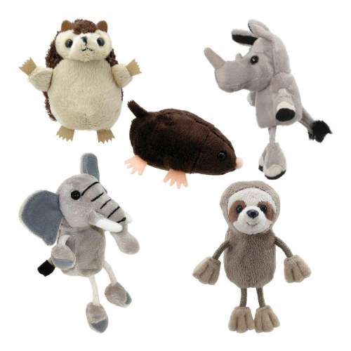 Wildlife Finger Puppets - Set of 5