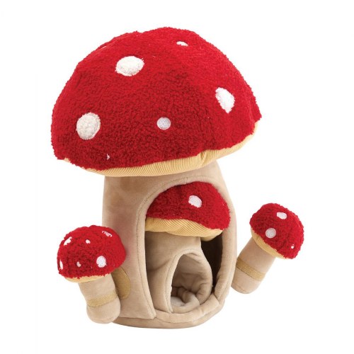 Plush Mushrooms  - Set of 4