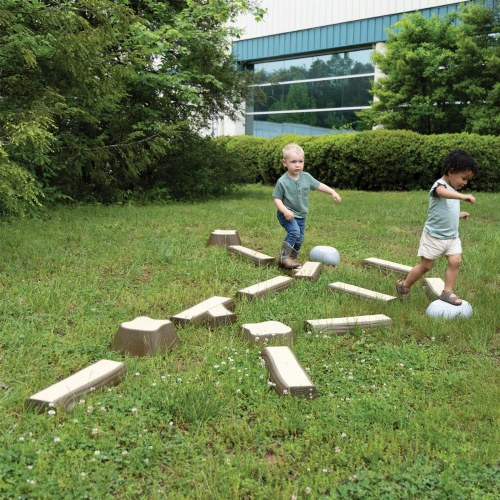 Timber Trail Stepping Logs Set - 16 Pieces