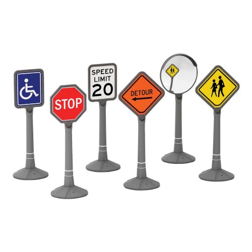 Jumbo Traffic Signs - Set of 5