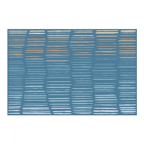 Horizon Carpet  - Blue - 4' x 6' Rectangle