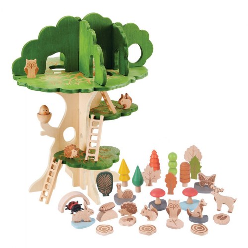 Woodland Trail Treehouse & Woodland Trail Accessory Set