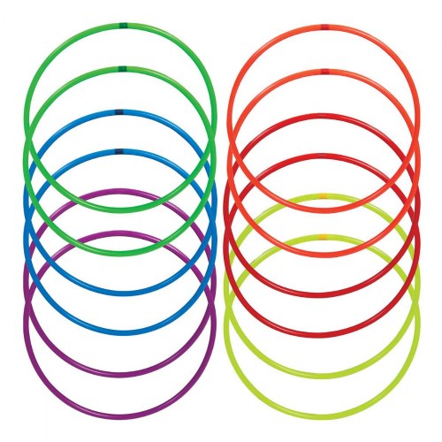 24" Hula Hoop - Set of 12