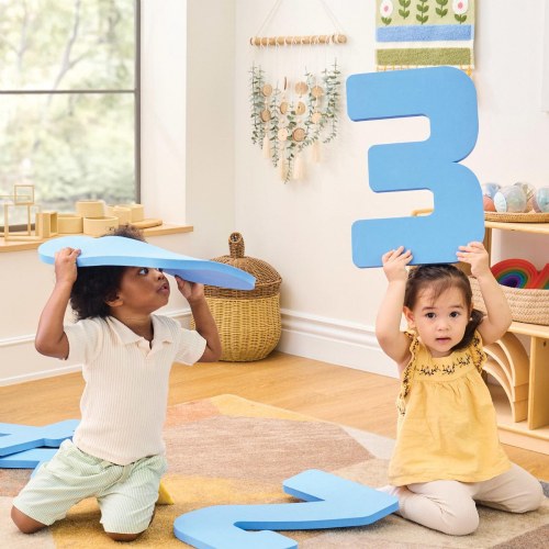 Jumbo Foam Numbers: 0-9