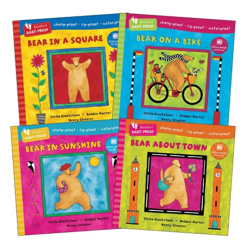 Barefoot Bear Babyproof Books - Set of 4