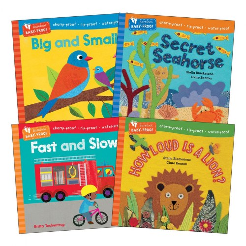 Barefoot Babyproof Books - Set of 4